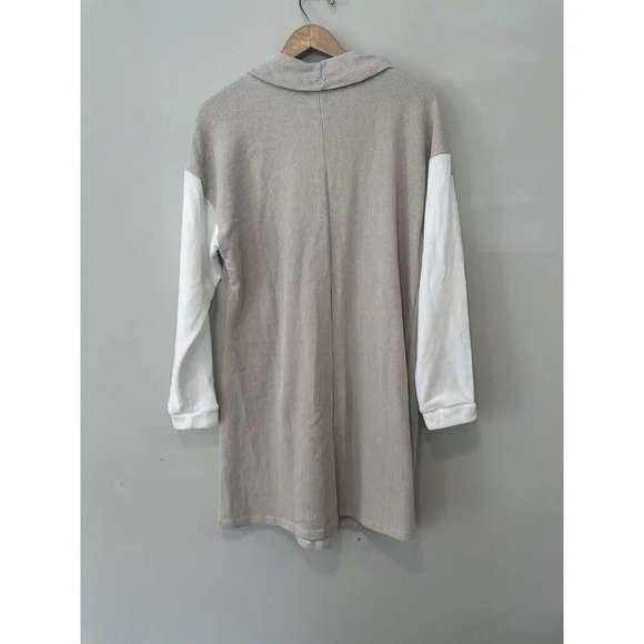 New Mavi Tunic Sweater Size Medium Beige Peekhole NWT - Picture 7 of 9